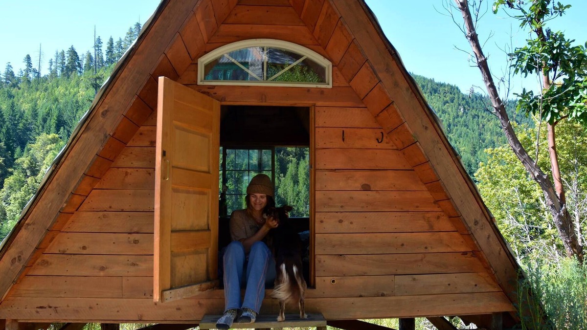 Gasquet Cabin | A-Frame, Off-Grid, Rustic Cabin