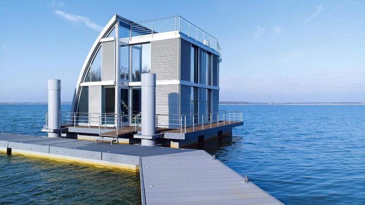 Geierswalde House | A holiday home in Geierswalde with a roof terrace
