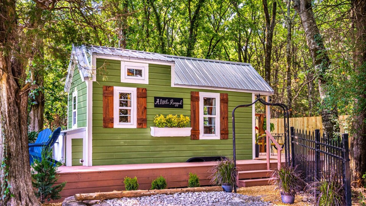 Laceys Spring House | A Little Rugged The Tiny House near Huntsville City Limits and Ditto Landing.