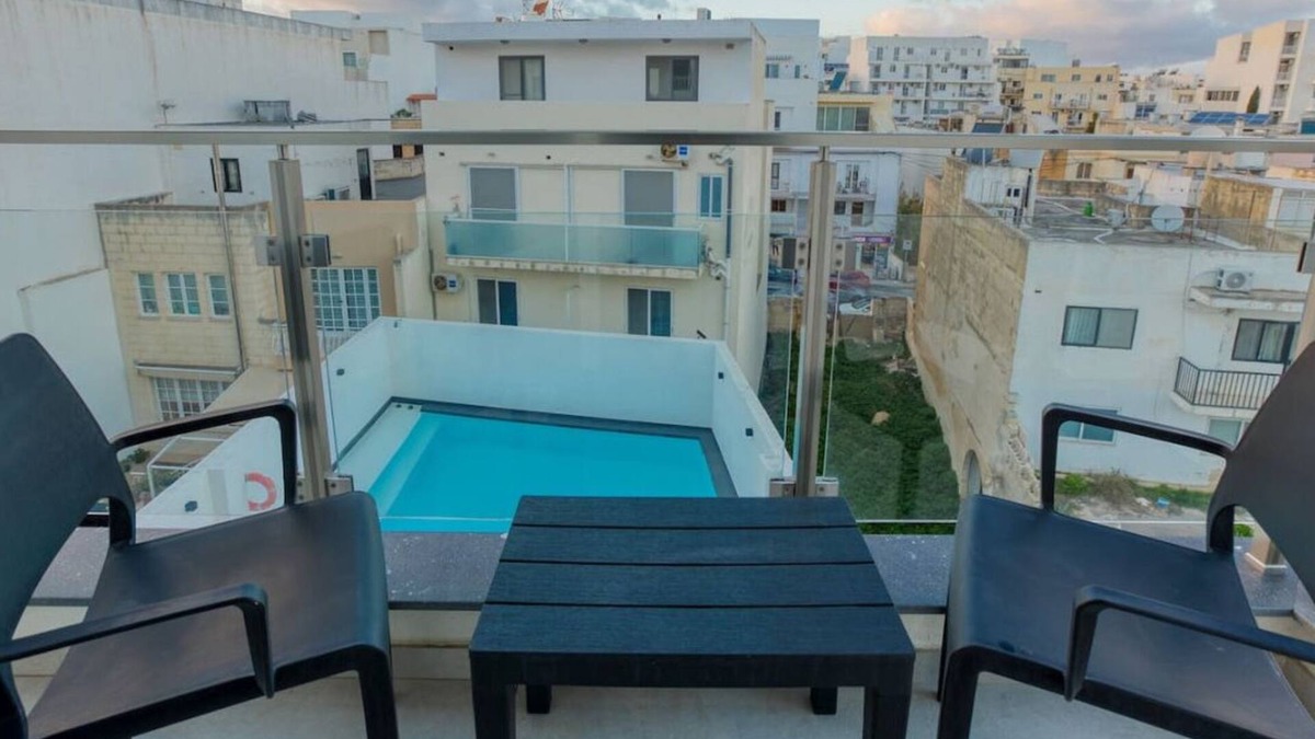 Swieqi Apartment | A lovely 1BR, fully equipped APT with PRVT Balcony