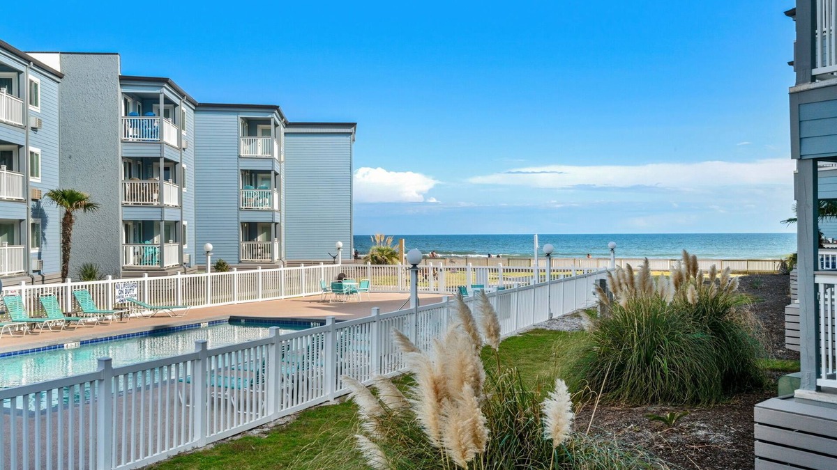 The Dunes Condo | A Place at the Beach III 1B Shore Drive. First Floor Oceanfront Condo!