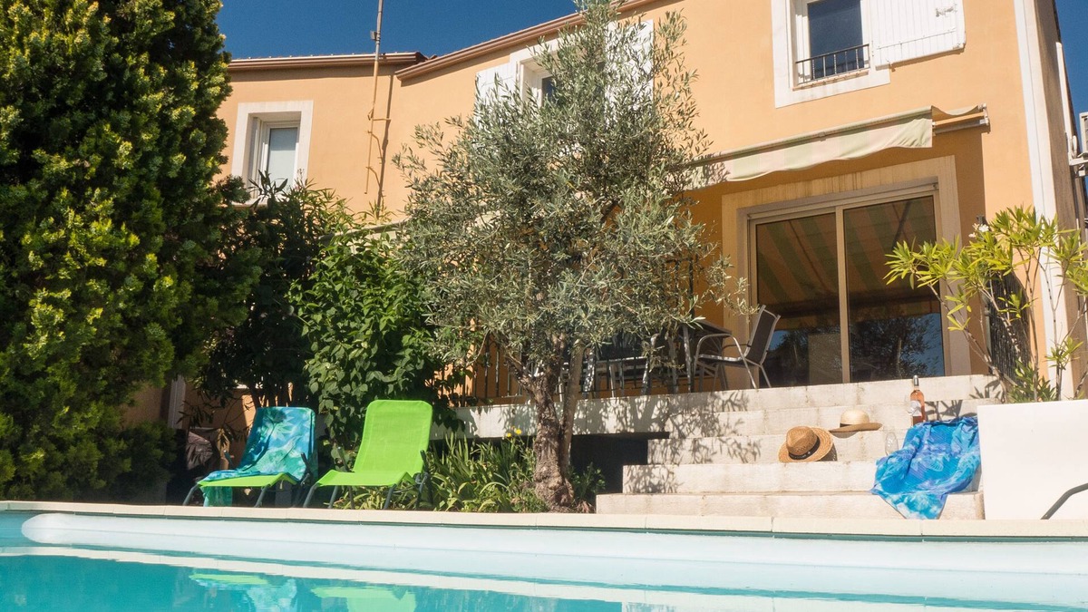 Beziers House | A quiet house private swimming pool and air cond near historical beziers center