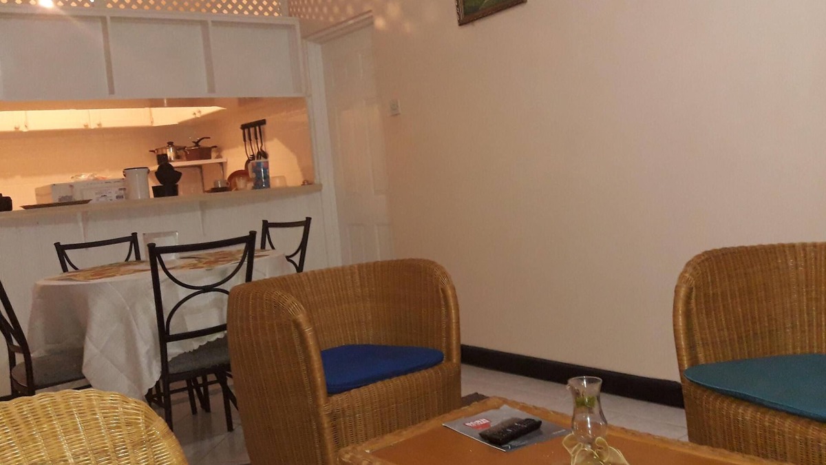 Atlantic Shores Apartment | A relaxing and breezy patio and private apartment. It has the amenities needed.