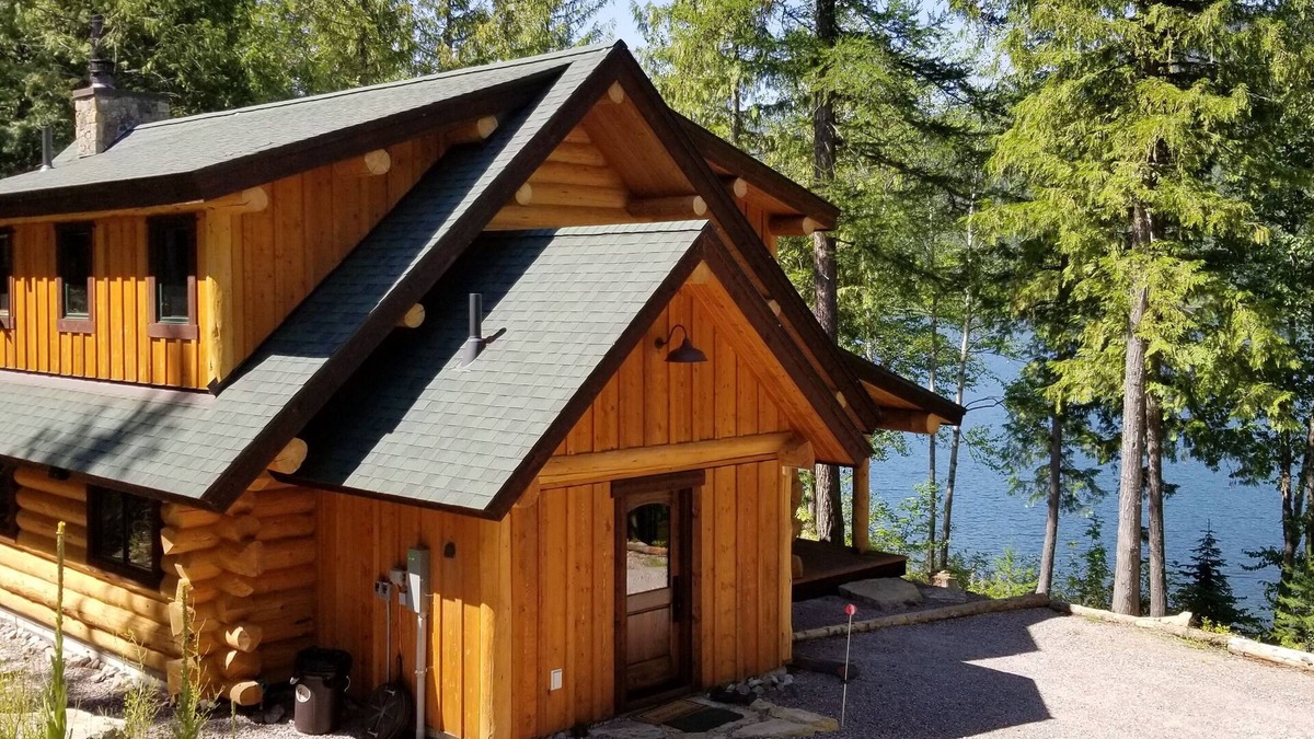 Columbia Falls Cabin | A Serene Lake Front Cabin Minutes from West Glacier National Park