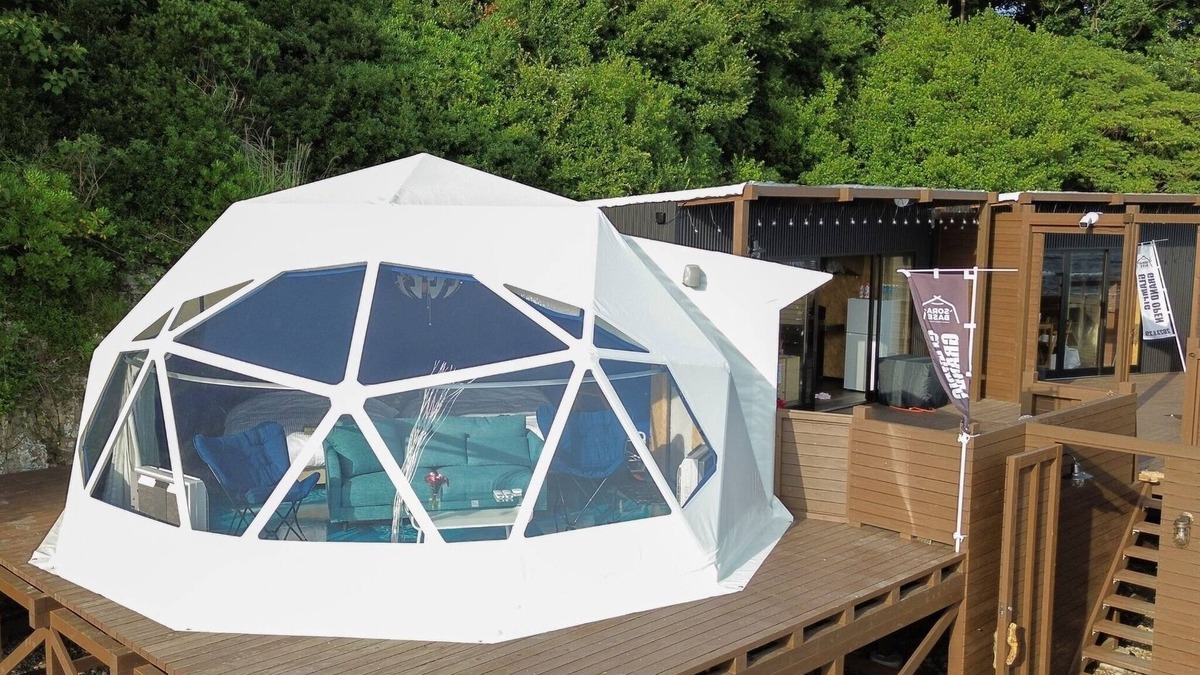 Minamichita Cabin | A site dome tent/Chita-gun Aichi