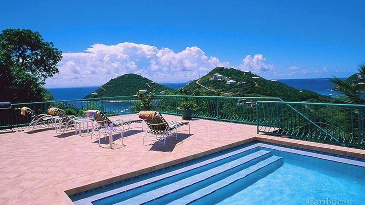 Monte Villa | A Slice of Heaven at Villa Escapar: Lap Pool, A/C, and Views of Hart Bay and Chocolate Hole