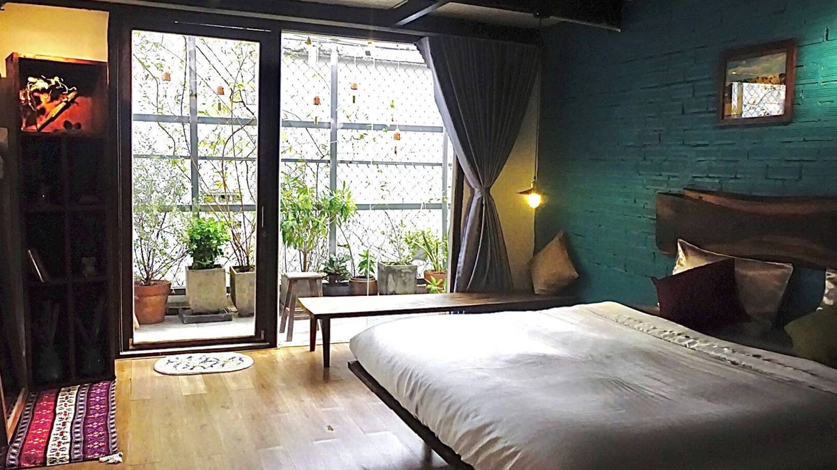 Downtown Ho Chi Minh City Apartment | A Vintage Bedroom in District 1