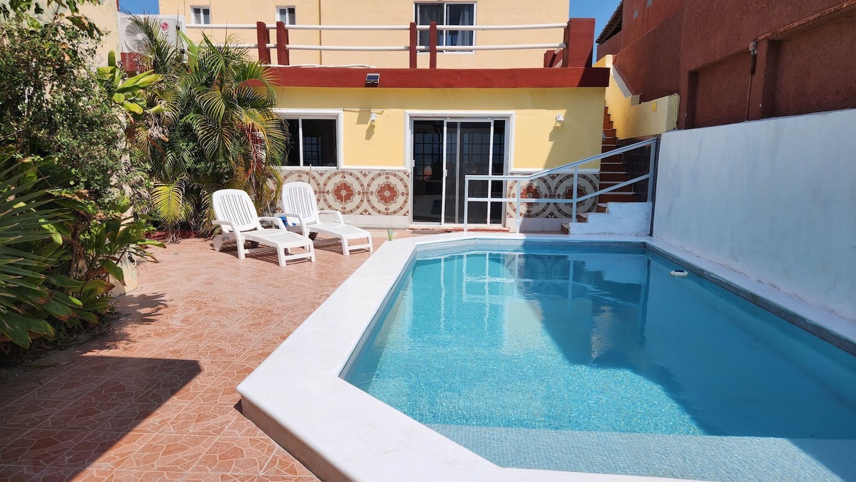 Chelem House | A Wave From It All - Chuburna Beach Front, Spacious Family or Romantic Villa