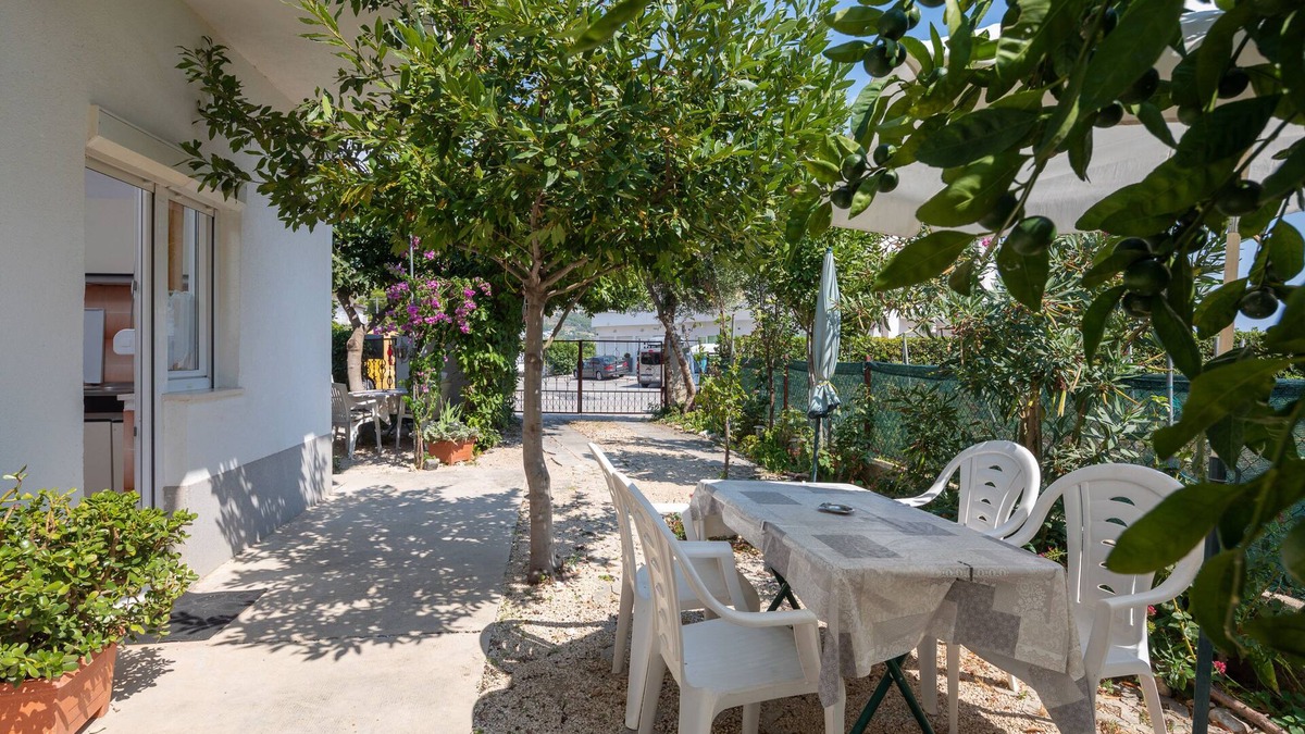 Stobrec Apartment | A1 - apt near beach with patio, parking and grill
