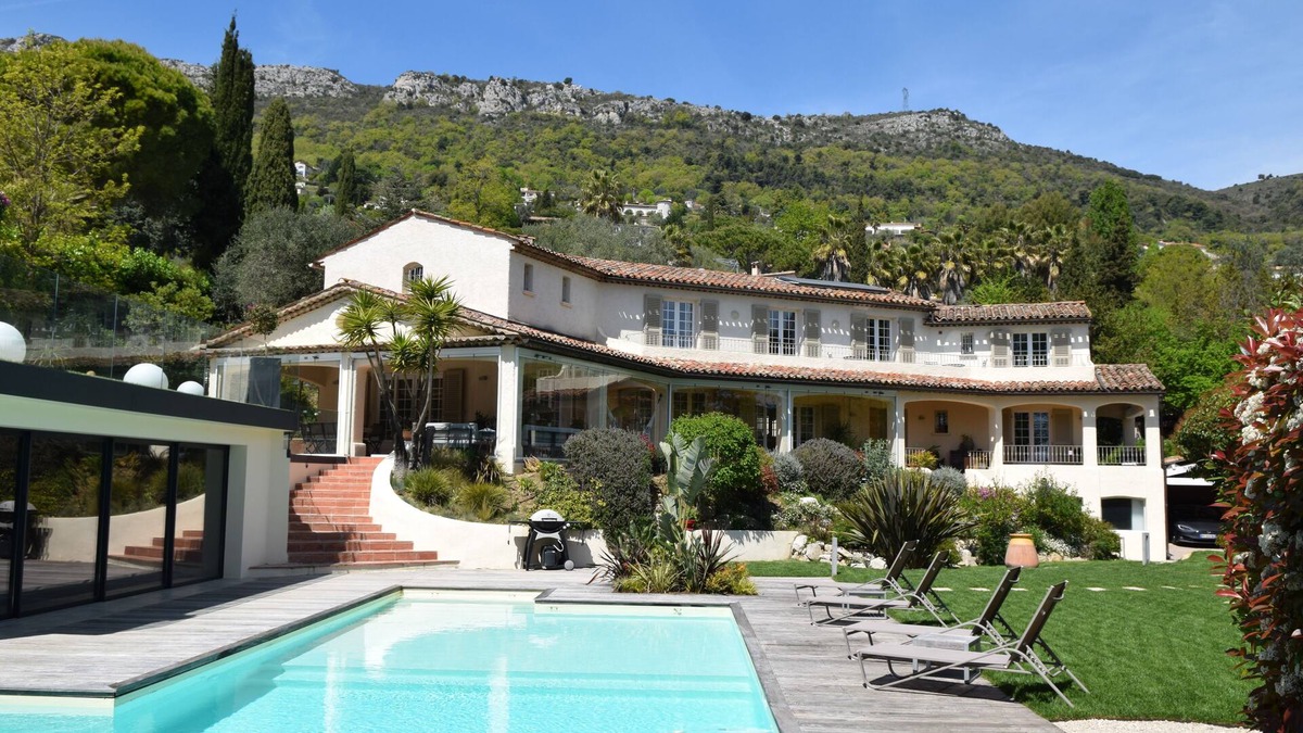 Vence Villa | Absolute quiet luxury villa, 15m swimming pool, open view to the sea, spas