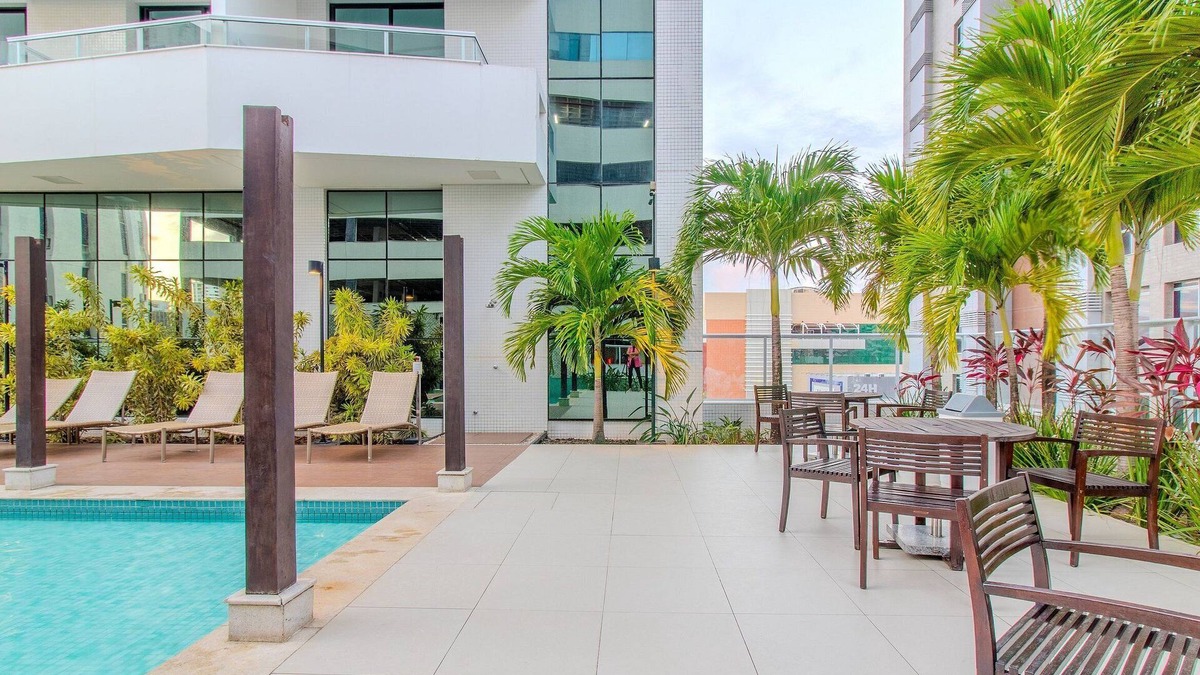 Caminho das Arvores Apartment | Accommodation With Pool, Sauna, and gym in the Heart of Salvador - AAP
