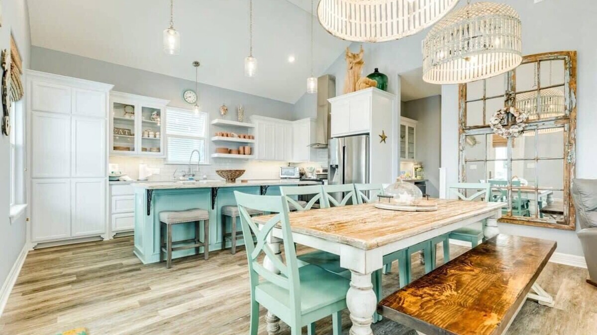Surfside Beach House | Across from Jetty Park and Best Ship Watching!