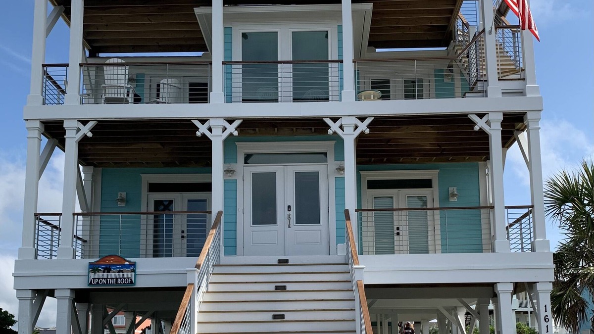 Holden Beach House | Across The Street From The Beach, Private Beach & Pool Access, Elevator