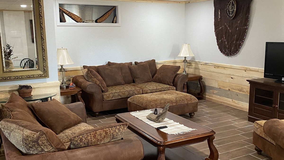 Allegany Apartment | Active “farmette” New apartment (the Knotty Pine). Nearby restaurants, fitness