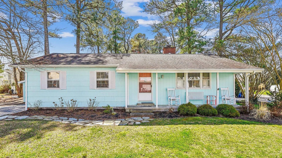 Bethany Beach Cottage | Activities included up to $300 FREE PER WEEK! NEW LISTING 2024! Walk to the Beach! Family friendly comfy & cozy Bethany Beach vacation home with all the cottage charm imaginable!