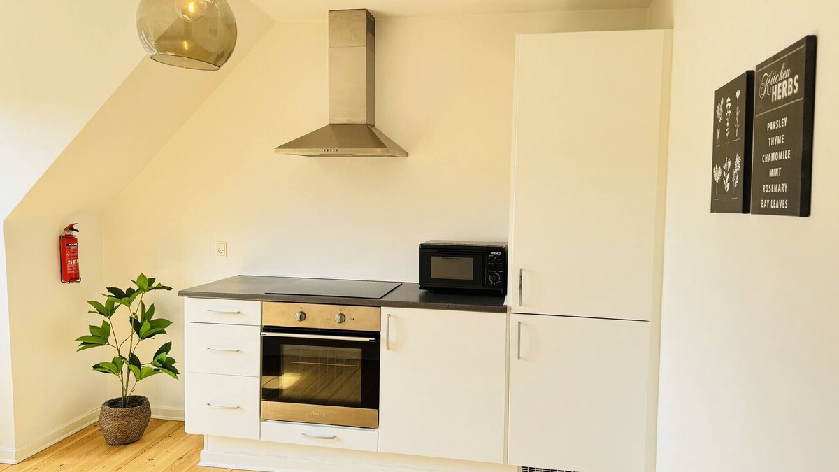 Randers Apartment | aday - 1 bedroom balcony apartment on the pedestrian street in Randers