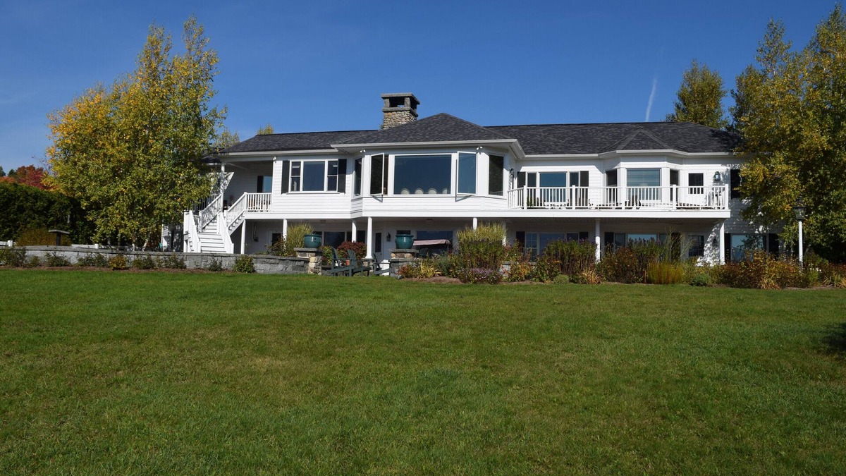 Lake Placid House | Adirondack Mountain Estate 'Lake Placid's Casa Blanca'