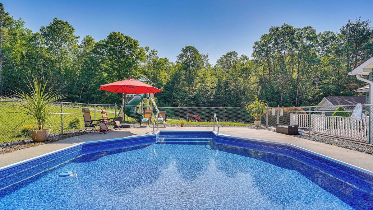 North Creek House | Adirondack Retreat w/Heated Pool & Scenic Views!