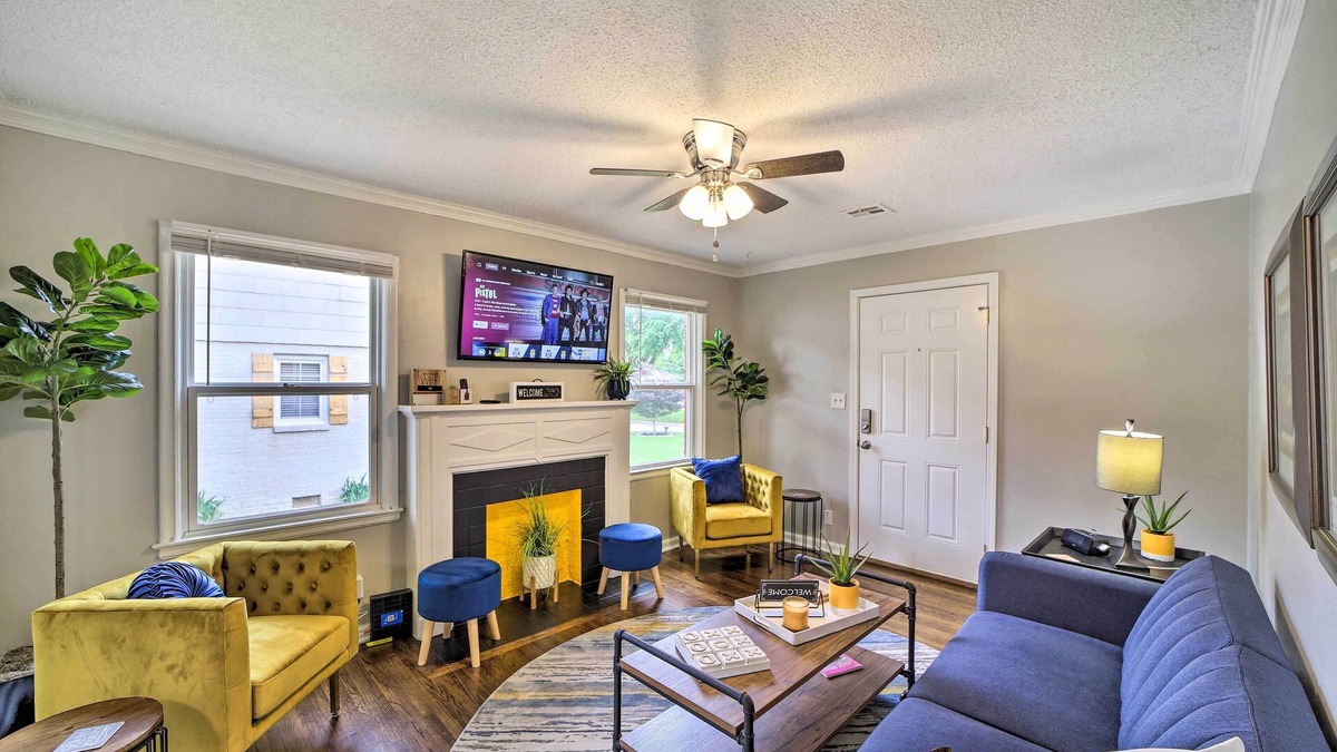 Turner Park House | Adorable Tulsa Home < 2 Mi to Expo Center!