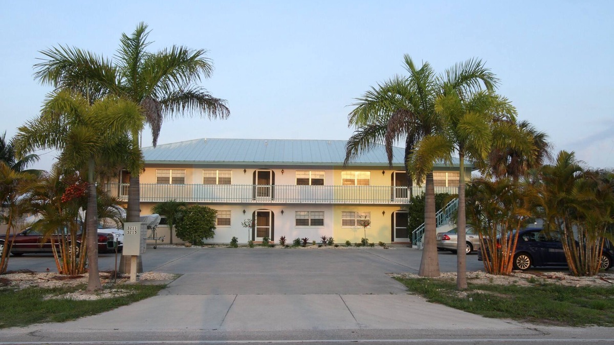 Saint James City Condo | Adorable Waterfront Condo, Boat Slip and Pool!