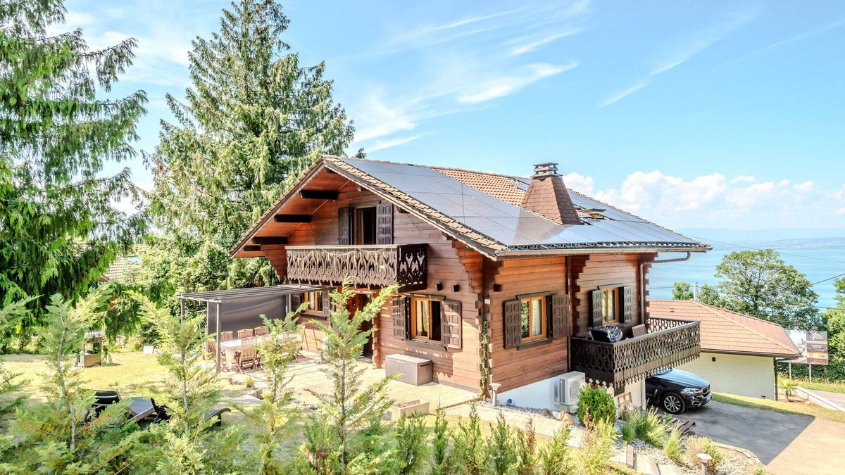 Evian-les-Bains Ski Chalet | Agréable Chalet vue sur le Lac Léman