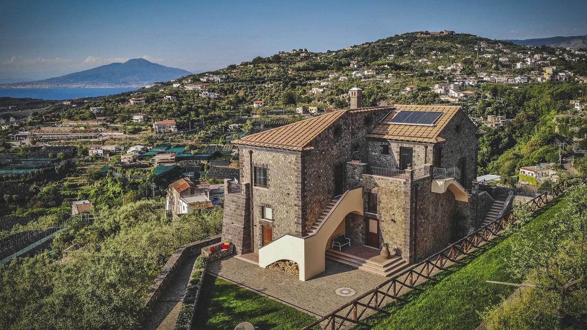 Schiazzano Villa | Agriresort Villa Edera, pool & sea view