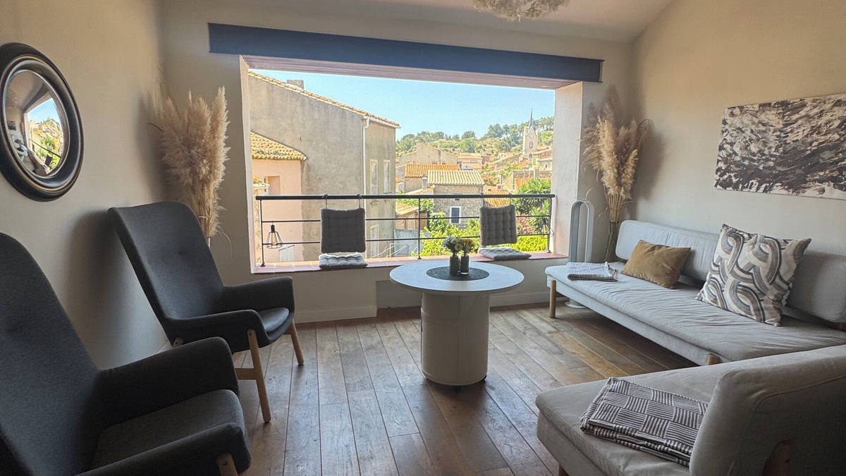Leucate Apartment | Air-conditioned duplex with loggia, large spaces, unique view!
