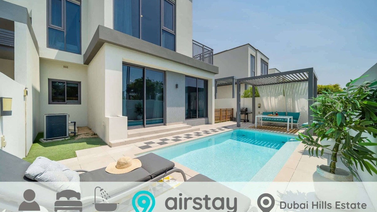Dubai Villa | Airstay | Private Pool | 3BR + Study | Dubai Hills