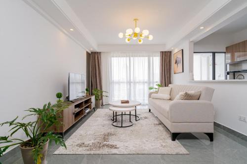 Westlands Apartment | Airy Apartment with Gym, Stunning View in Westlands