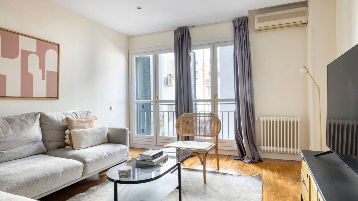 Arapiles Apartment | Airy Chamberi 1BR w/Doorman, nr Ciudad Universitaria, by Blueground