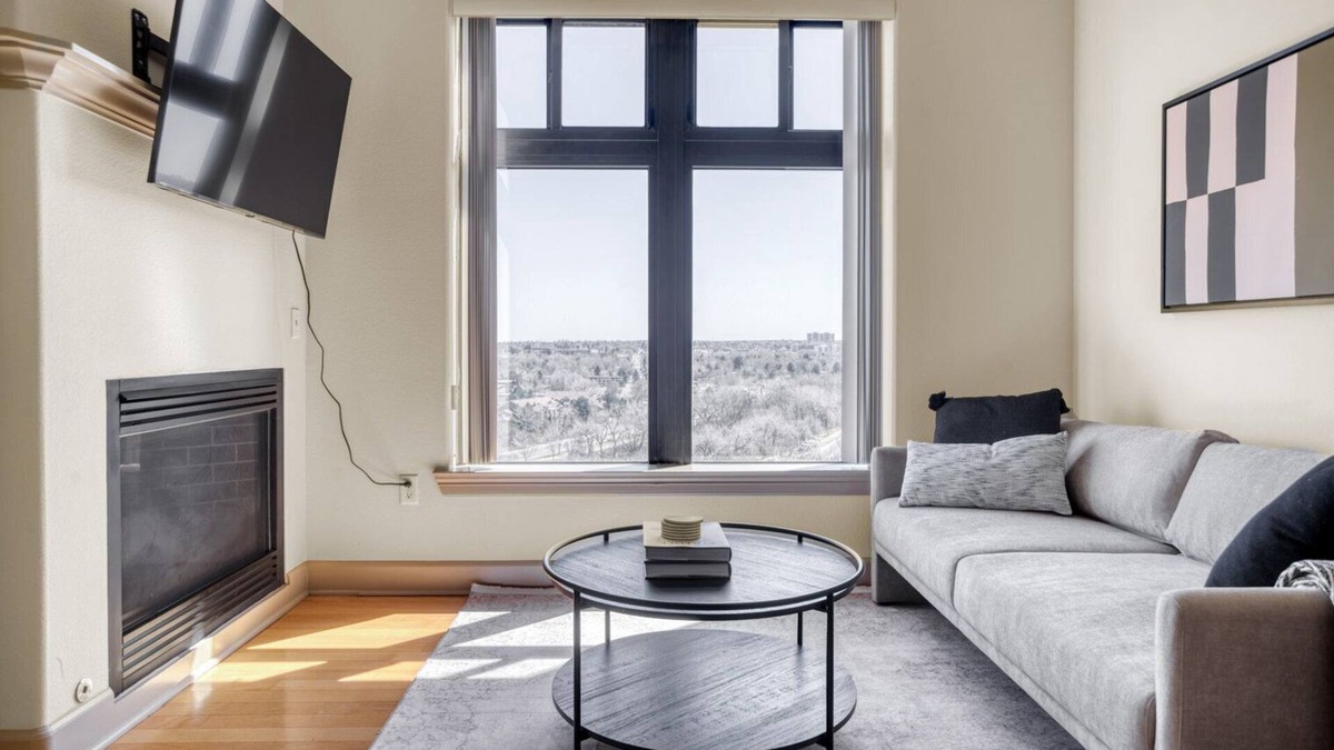Glendale Apartment | Airy Cherry Creek 2BR w/ Gym & Pool near Creekside Park, by Blueground