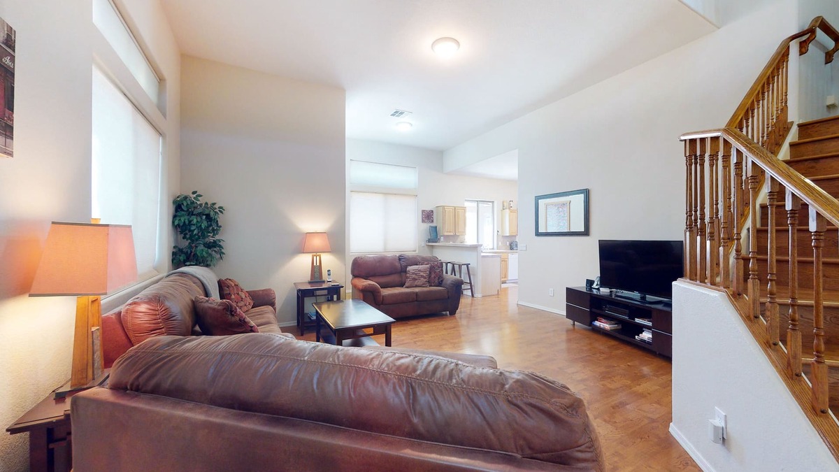 Palm Valley House | Airy home with private heated pool, firepit, grill, enclosed backyard, cornhole