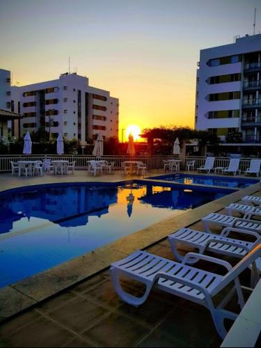 Aruanda Apartment | Ajuflat- Seu lar perto da Praia e da Orla de Atalaia com Ar condicionado e piscina
