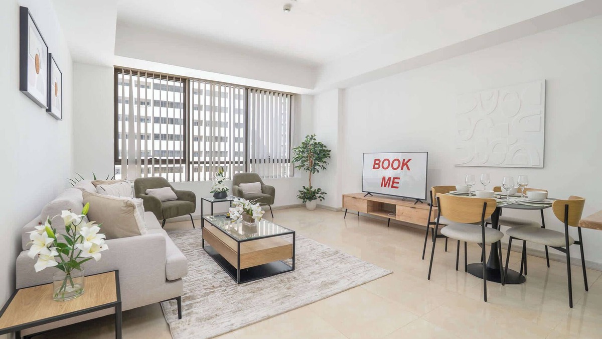Al Barsha 1 Apartment | Al Barsha Apartment Sleeps 2 with Pool!