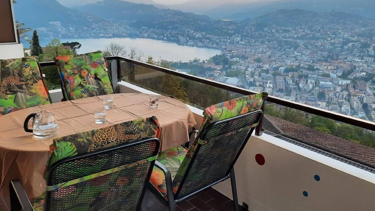 Lugano Apartment | Al Bosco - fantastic view of Lugano