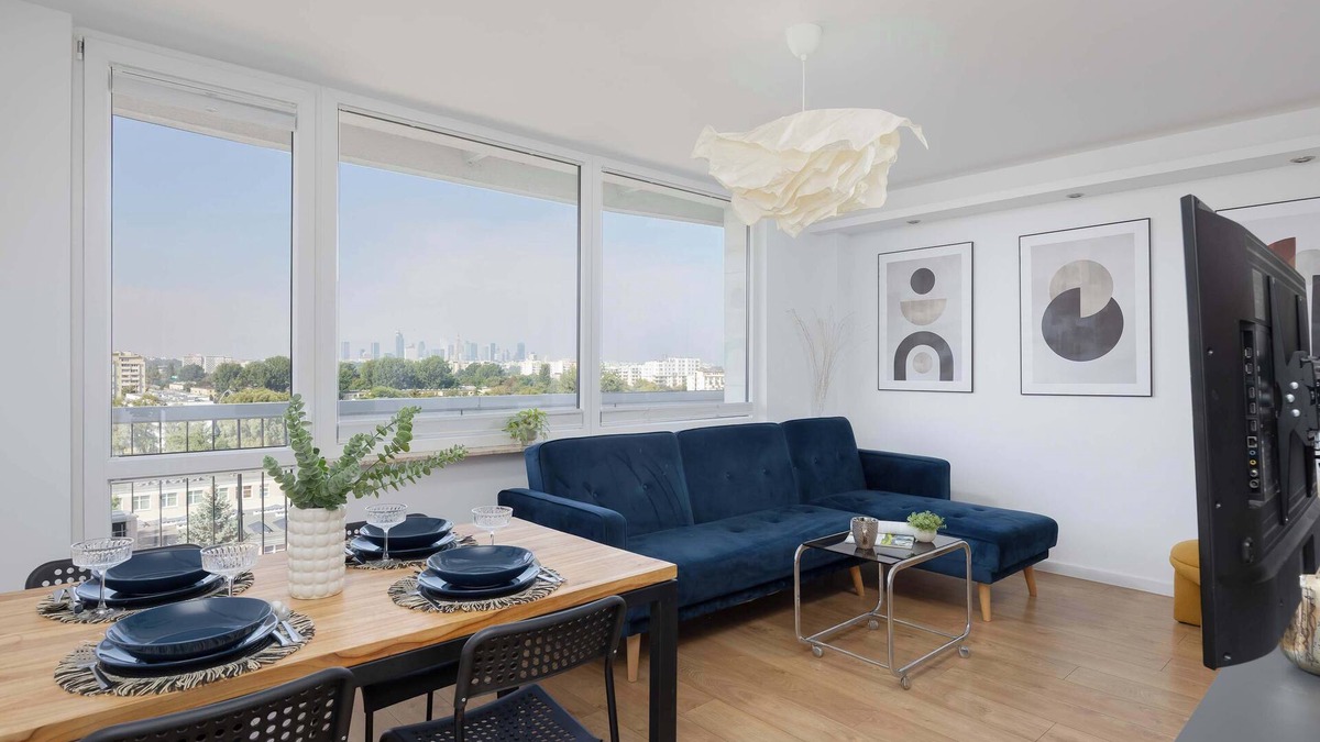 Saska Kepa Apartment | Al. Stanów Zjednoczonych 26 Warsaw | Luxurious Apartment with Beautiful City Vie
