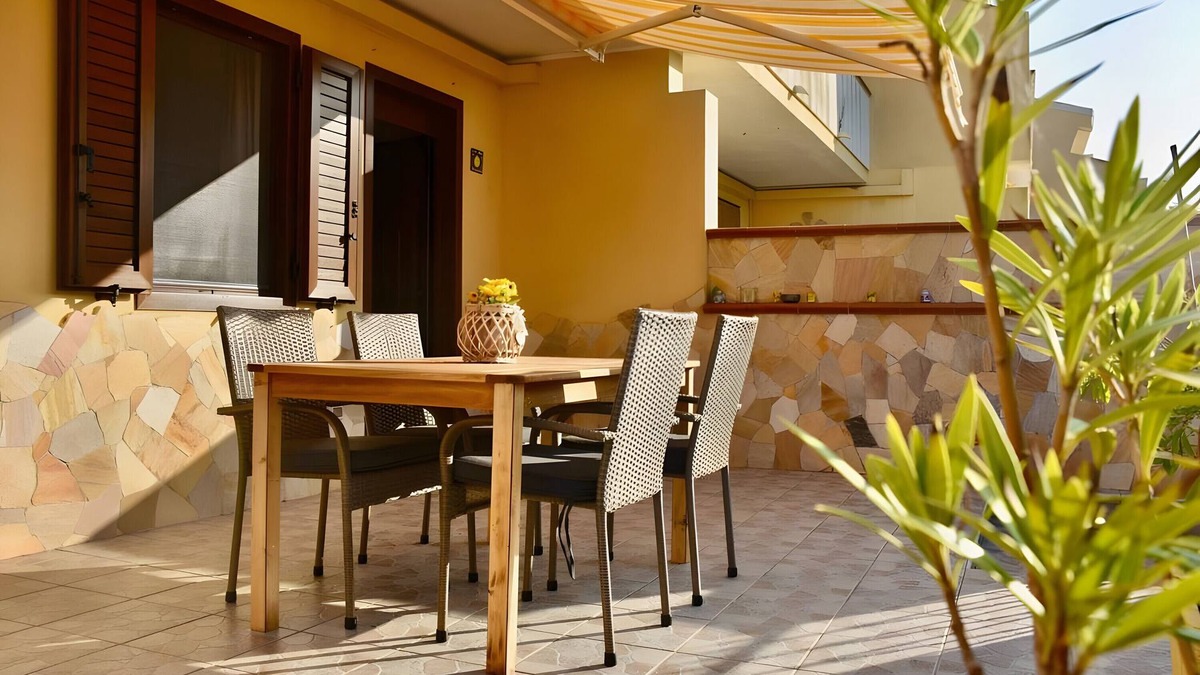 Porto Torres House | Albachiara by the Sea, Villa with Spacious Veranda