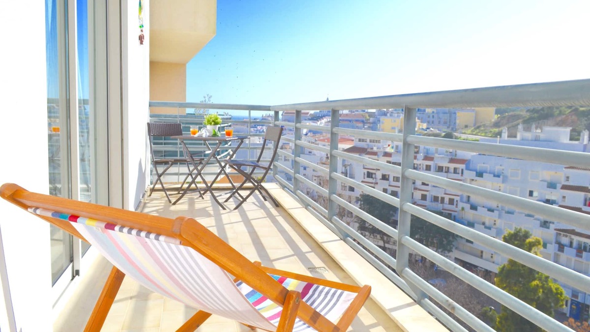 Albufeira Apartment | Albufeira Old Town Ocean and City Views