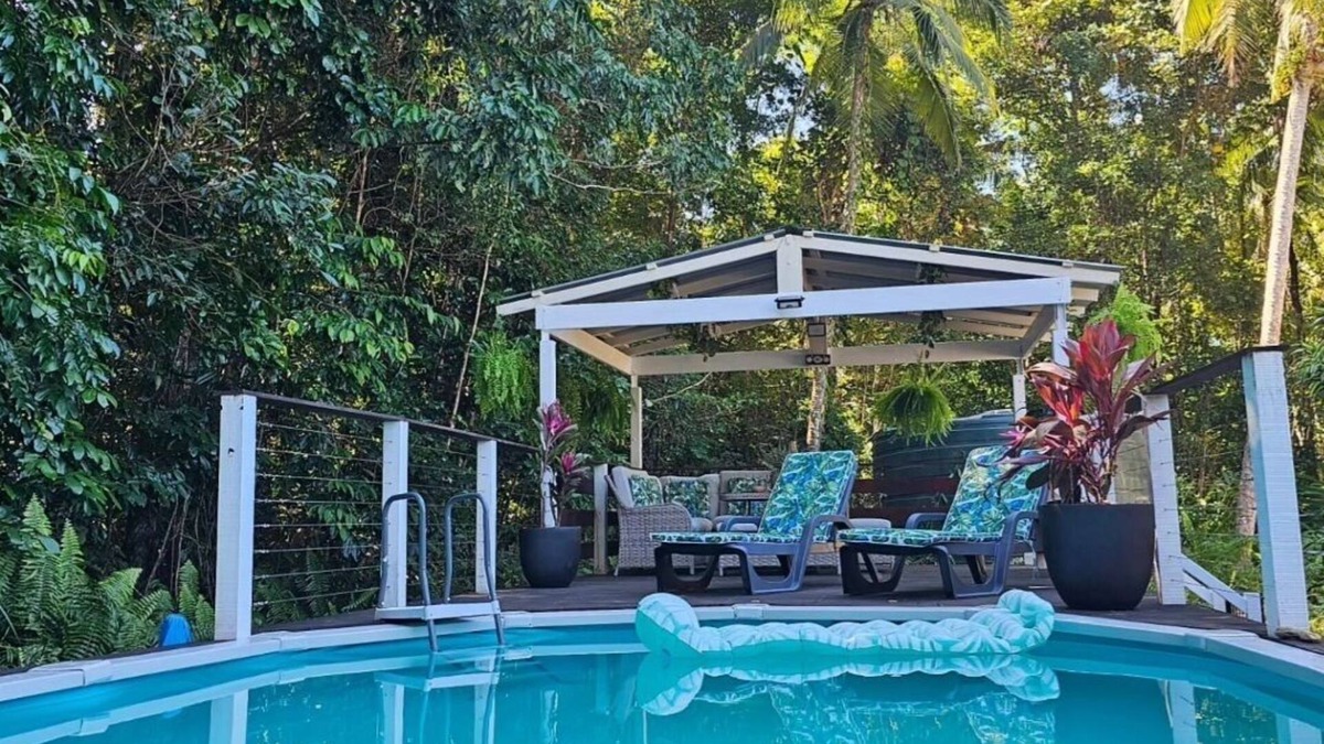 Cape Tribulation House | Alena Starhouse - Eco-Luxury Retreat with Pool, Prime Cape Tribulation Position