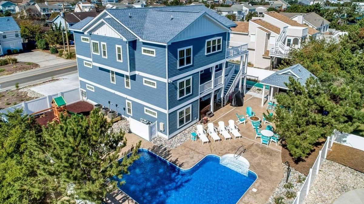 Sandbridge House | All-Sea-Suns | 670 ft from the beach | Private Pool, Hot Tub, Dog Friendly