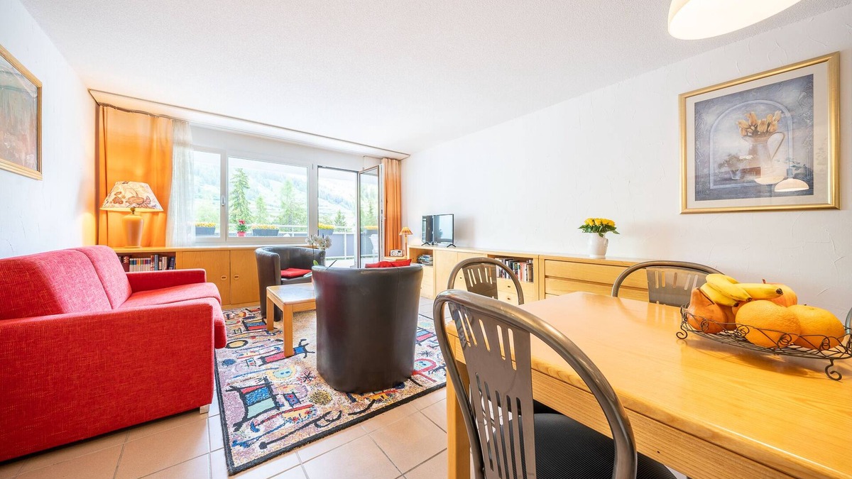 Vulpera Apartment | Allegra and welcome to the Chasa Plavna 403