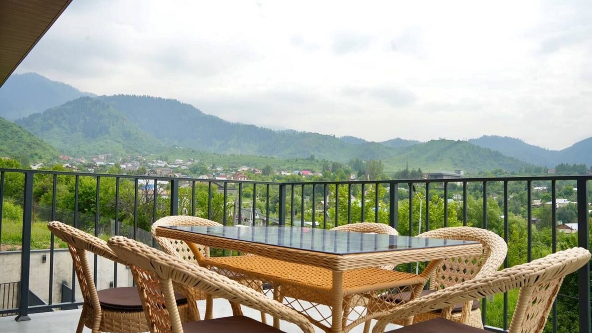 Besqaynar House | Almaty Highlands Getaway-Rodnik Chalet. Mountain View