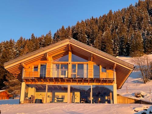 Les Mosses House | Alpine Dream Chalet with Spa close to Lake Geneva