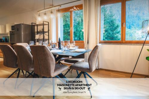 Bad Kleinkirchheim Apartment | ALPSTAY Kuhstadl - 3 Bedrooms - Ski-In & Ski-Out