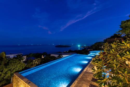 Choeng Mon Bed & Breakfast | Amaze seaview Villa at Chaweng & 40m Pool