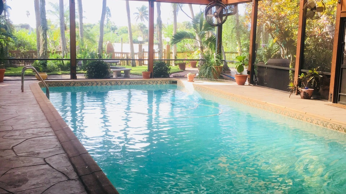 Cocoa Beach House | amazing 3/2 home on the river with pool and walking distance to beach