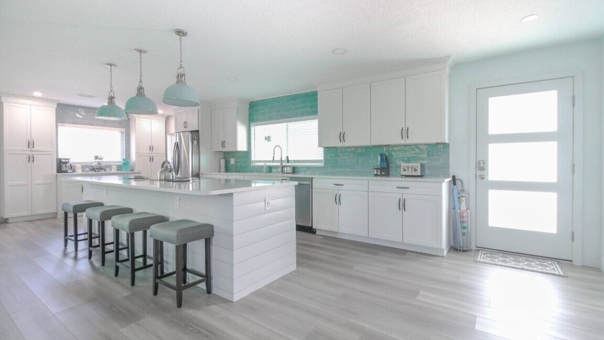 Seacoast Shores House | Amazing Beachside Casa Azul- 2 mins from beach
