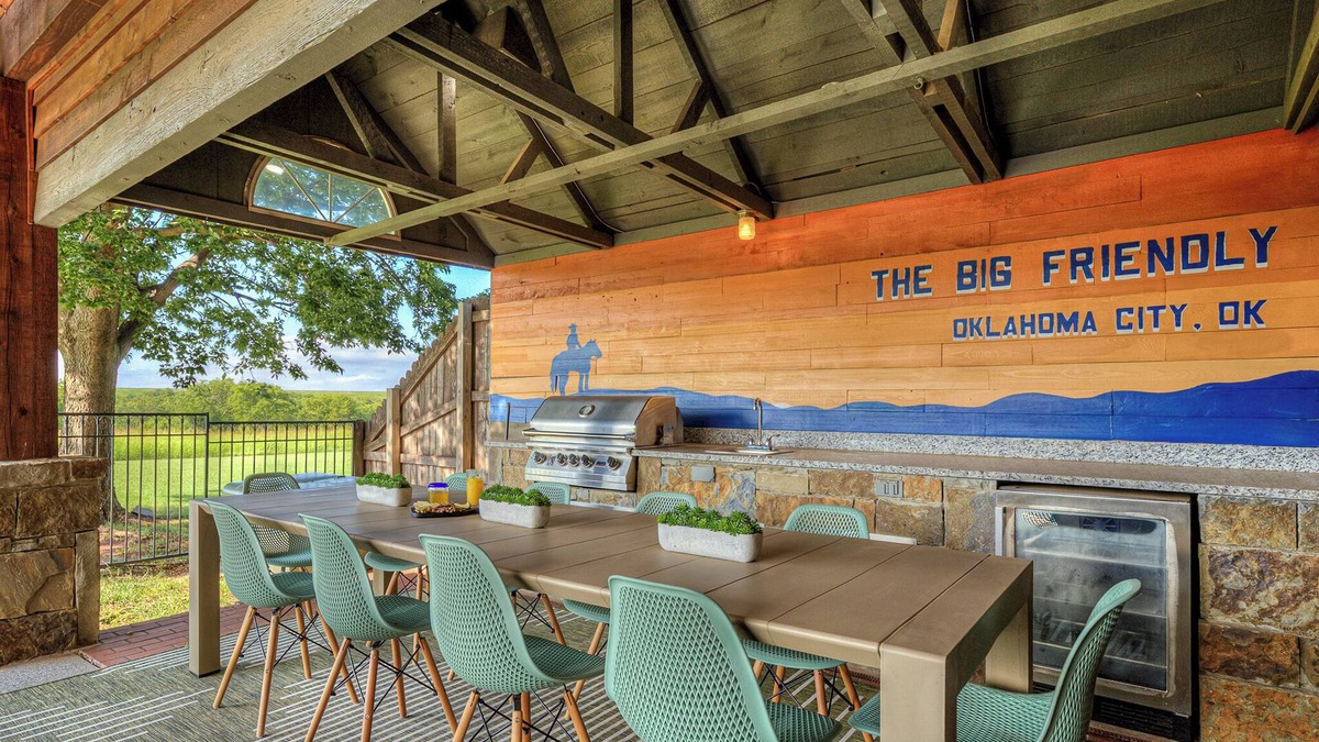 Oklahoma City House | Amazing family home with AC, heated year-round pool, hot tub, game room and more