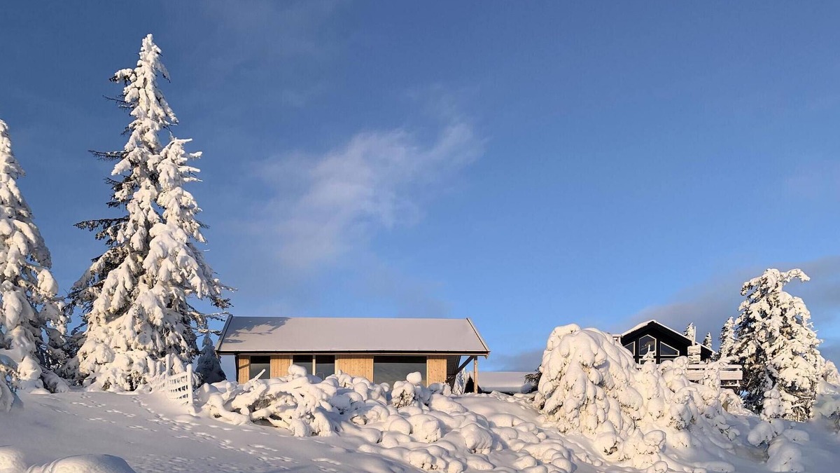 Sjusjoen House | Amazing home in Sjusjøen with kitchen