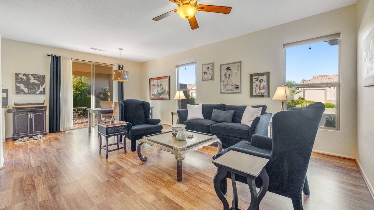 Sun City Grand Desert Oasis House | Amazing home with patio, washer/dryer & on-site golf - near sports venues